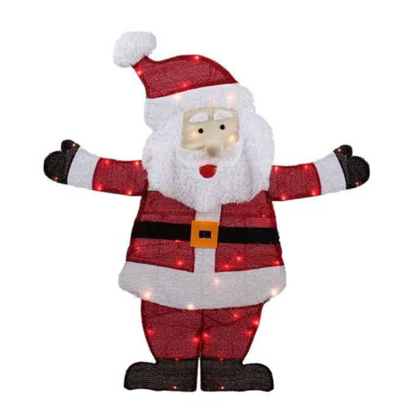 The Holiday Aisle Jolly Santa Claus Outdoor Christmas Yard Art